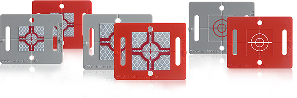 RS50 to RS70 – BIM Smart Targets with reflective target or with crosshair