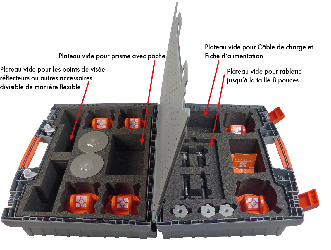 Ensembles de valises avec point de visée réflecteur KS1-193M-2 - Détail Ensembles de valises avec point de visée réflecteur KS1-193M-2 - Détail